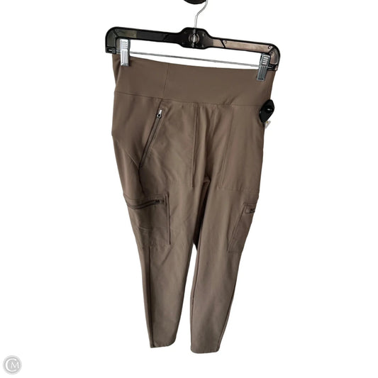 Athletic Leggings By Athleta In Brown, Size: 4