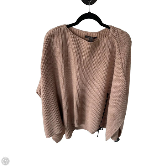 Poncho By Vince Camuto In Tan, Size: Osfm