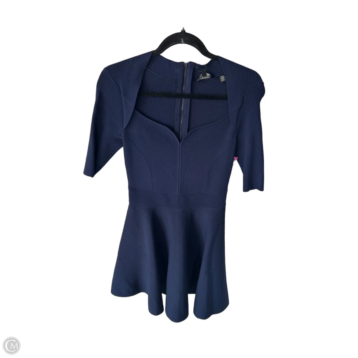 Dress Work By Ted Baker In Navy, Size: S