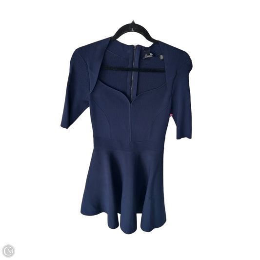 Dress Work By Ted Baker In Navy, Size: S
