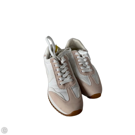 Shoes Sneakers By Project Cloud In Tan & White, Size: 8.5