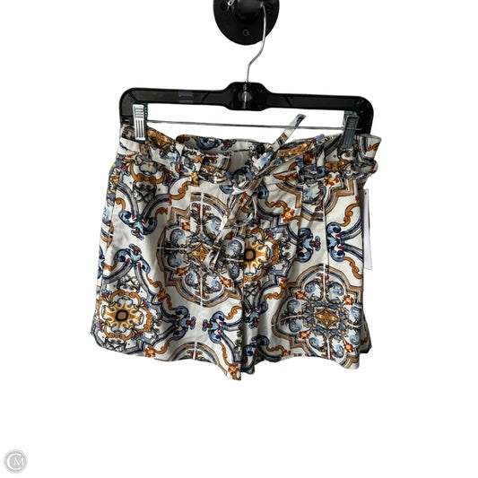 Shorts By White House Black Market In Blue & Cream, Size: 10