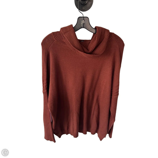 Sweater By Joan Vass In Brown, Size: Xxl