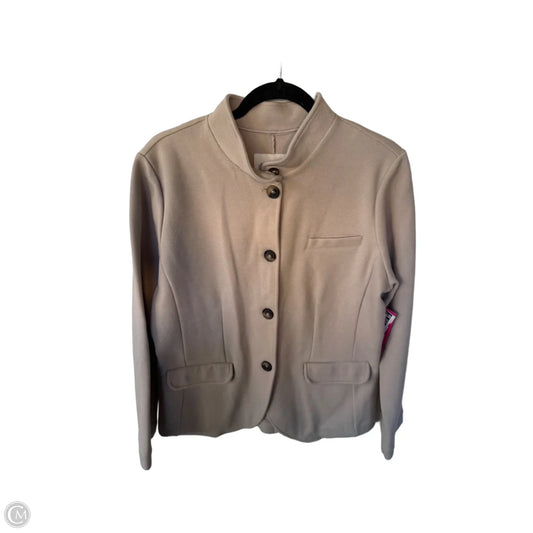 Blazer By Banana Republic In Tan, Size: L