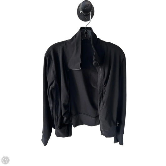 Athletic Jacket By Lululemon In Black, Size: M