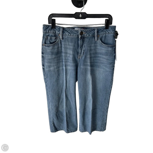 Jeans Wide Leg By Cabi In Blue Denim, Size: 6