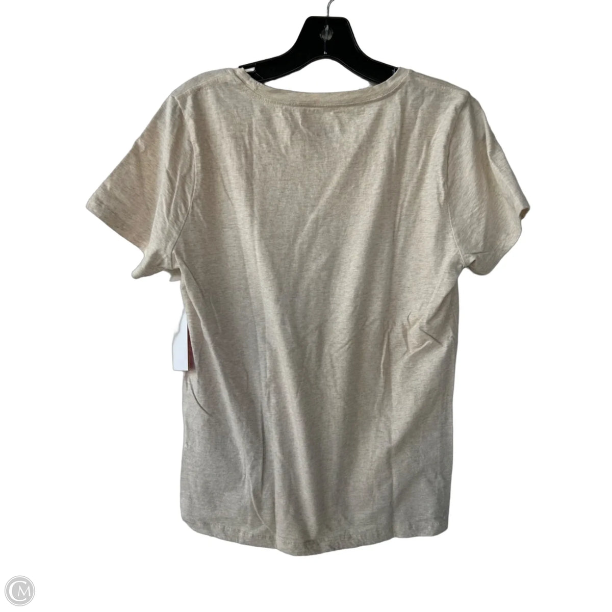 Top Short Sleeve Basic By J. Crew In Beige, Size: M