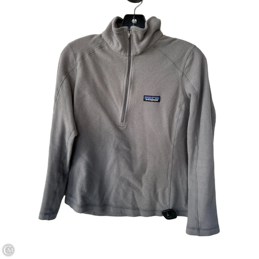 Jacket Fleece By Patagonia In Grey, Size: Xs