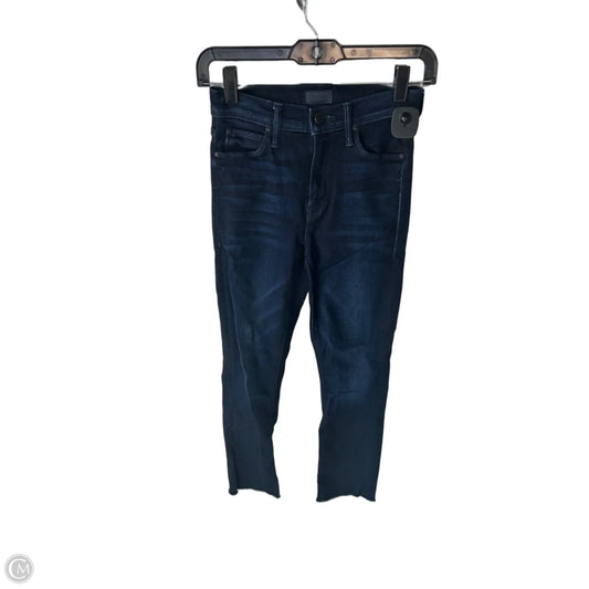 Jeans Designer By Mother In Blue Denim, Size: 0