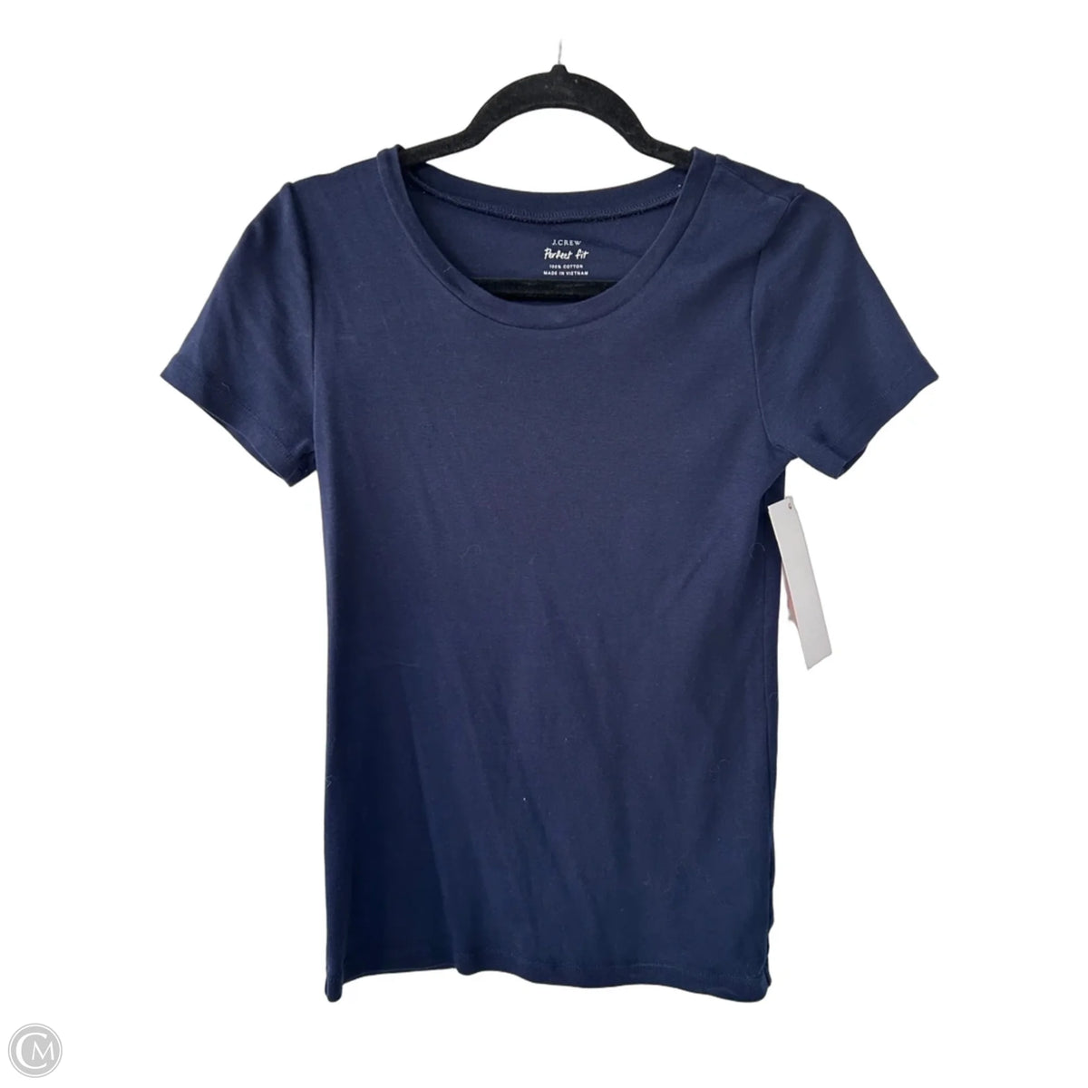 Top Short Sleeve Basic By J. Crew In Blue, Size: S