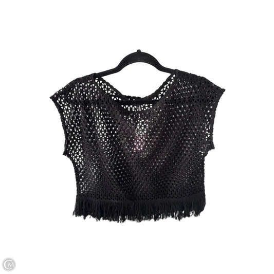 Vest Sweater By Banana Republic In Black, Size: Xs