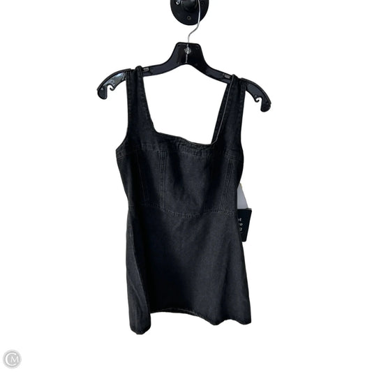 Dress Casual Short By Lulus In Black Denim, Size: S