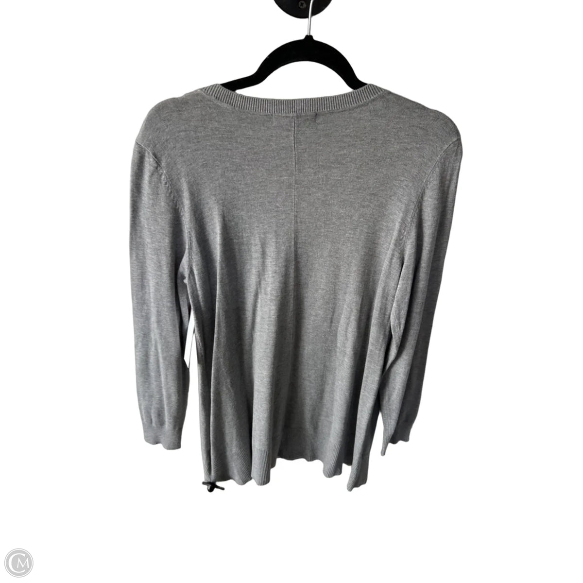 Sweater By Dkny In Grey, Size: L