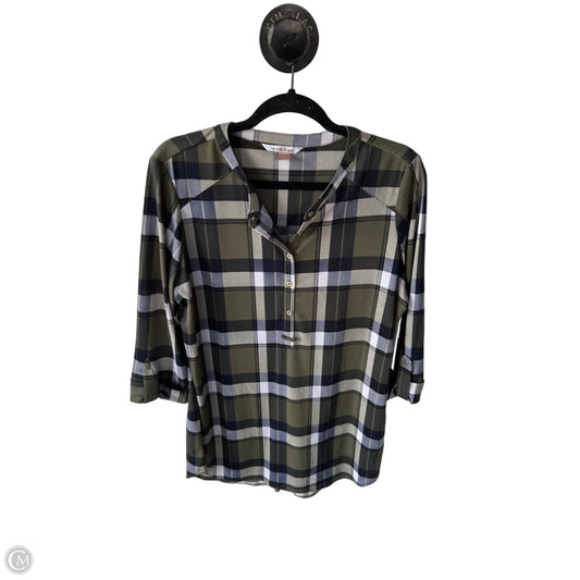 Tunic Long Sleeve By Nygard Peter In Green, Size: M