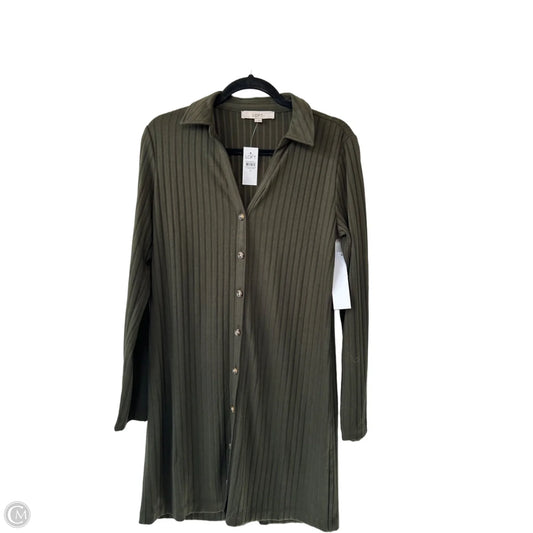 Dress Casual Short By Loft In Green, Size: M