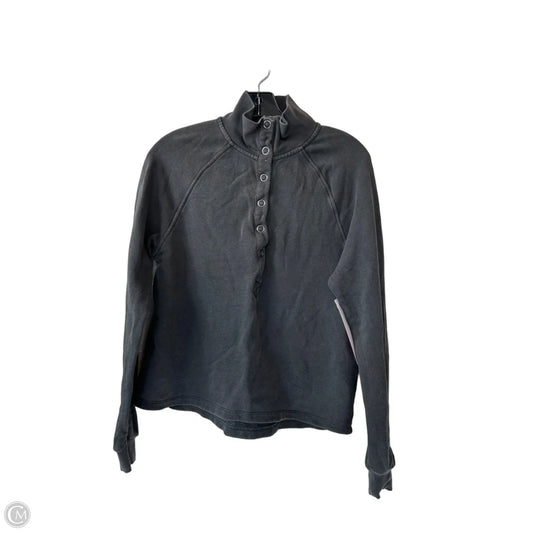 Sweatshirt Collar By Clothes Mentor In Grey, Size: Xs