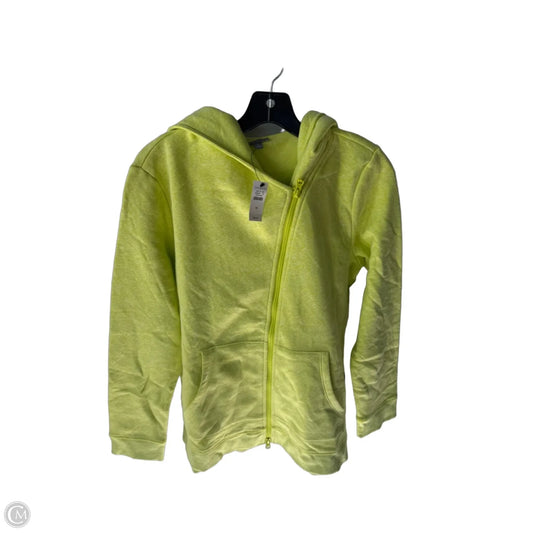 Sweatshirt Hoodie By Talbots In Green, Size: M