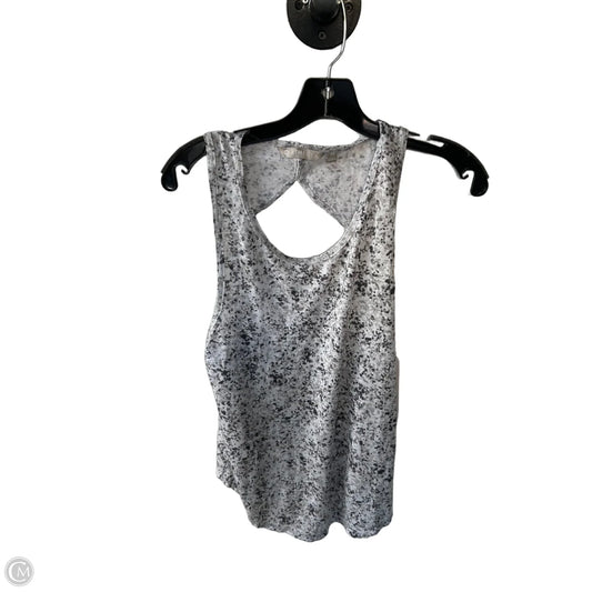 Athletic Tank Top By Athleta In Grey & White, Size: M
