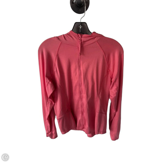 Athletic Jacket By Title Nine In Orange, Size: M