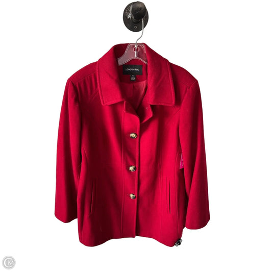 Coat Parka By London Fog In Red, Size: Xl