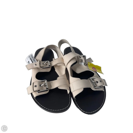 Sandals Flats By Madewell In White, Size: 9.5