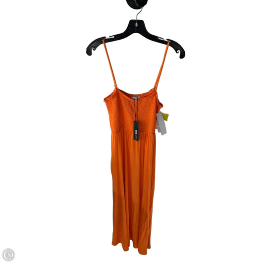 Dress Casual Maxi By Fashion Nova In Orange, Size: L