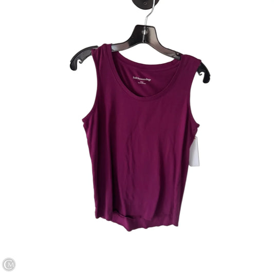 Top Sleeveless By Soft Surroundings In Purple, Size: S