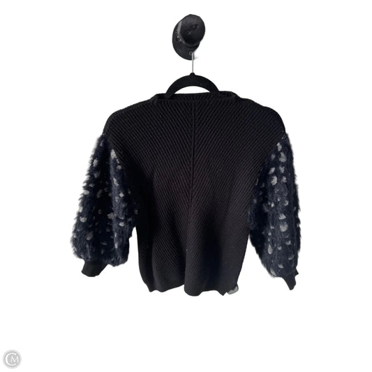 Sweater By Knitted And Knotted In Black, Size: Xs