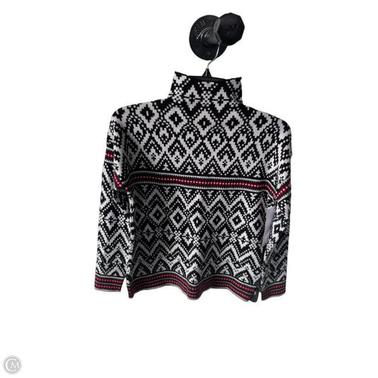 Sweater By Tahari In Black & White, Size: Xs