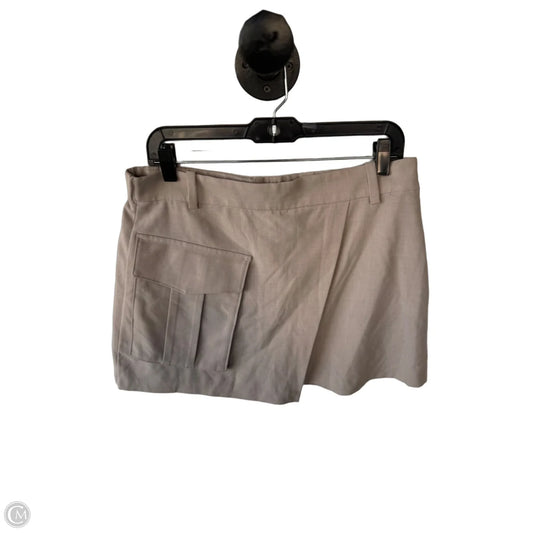 Skort By Abercrombie And Fitch In Beige, Size: 8