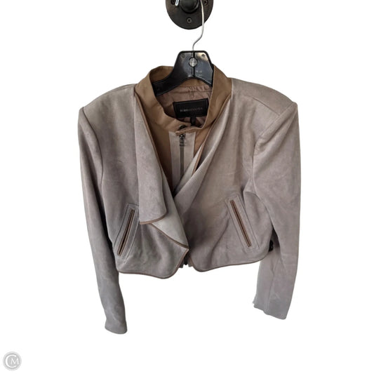 Jacket Other By Bcbgmaxazria In Brown & Grey, Size: M