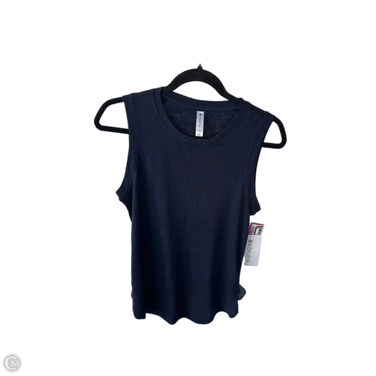 Athletic Tank Top By Athleta In Navy, Size: Xs