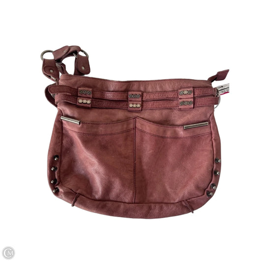 Crossbody Leather By Cmc, Size: Large