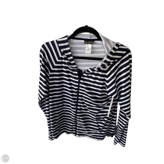 Jacket Other By Tommy Bahama In Blue & White, Size: L