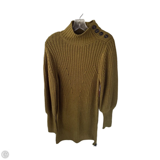 Dress Sweater By Moon River In Green, Size: M
