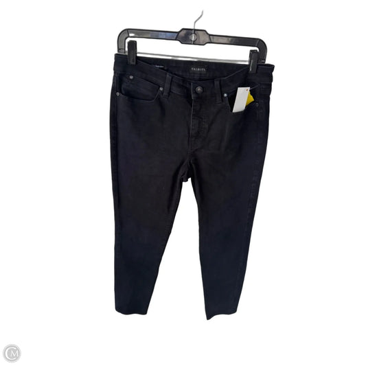 Jeans Skinny By Talbots In Black Denim, Size: 6