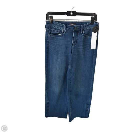 Jeans Wide Leg By Not Your Daughters Jeans In Blue Denim, Size: 2