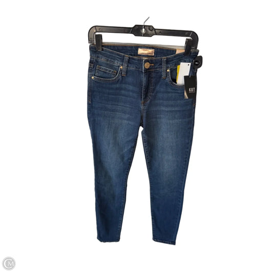 Jeans Skinny By Kut In Blue Denim, Size: 2