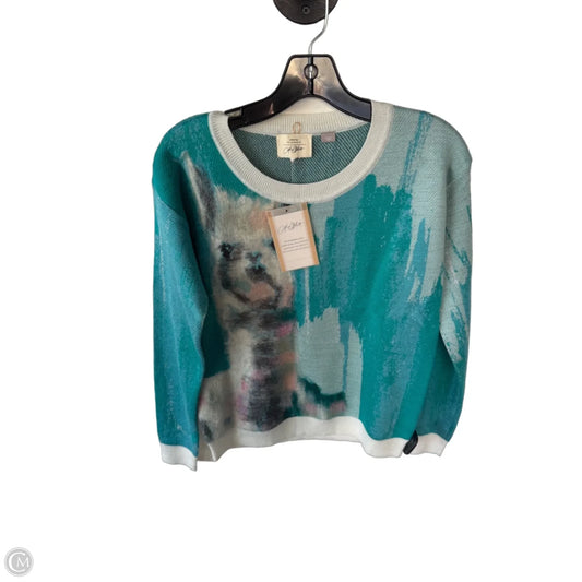 Sweater By Cmc In Blue & Cream, Size: Xs