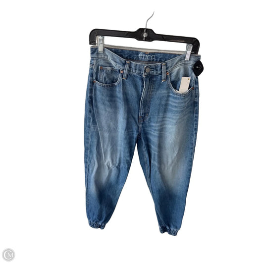 Jeans Straight By Etica In Blue Denim, Size: 6