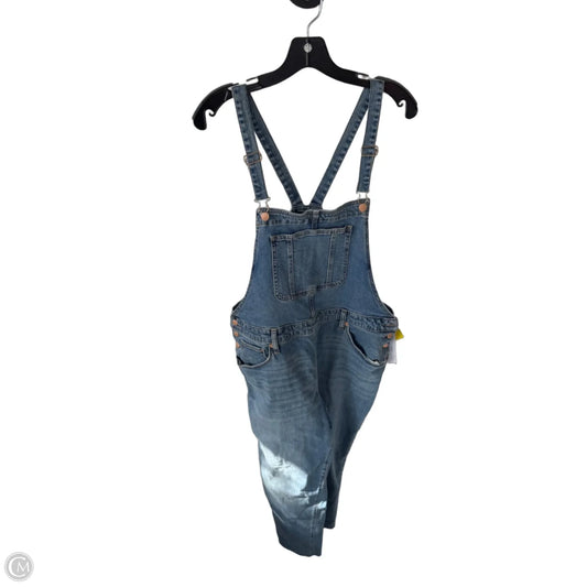 Overalls By Universal Thread In Blue Denim, Size: Xl