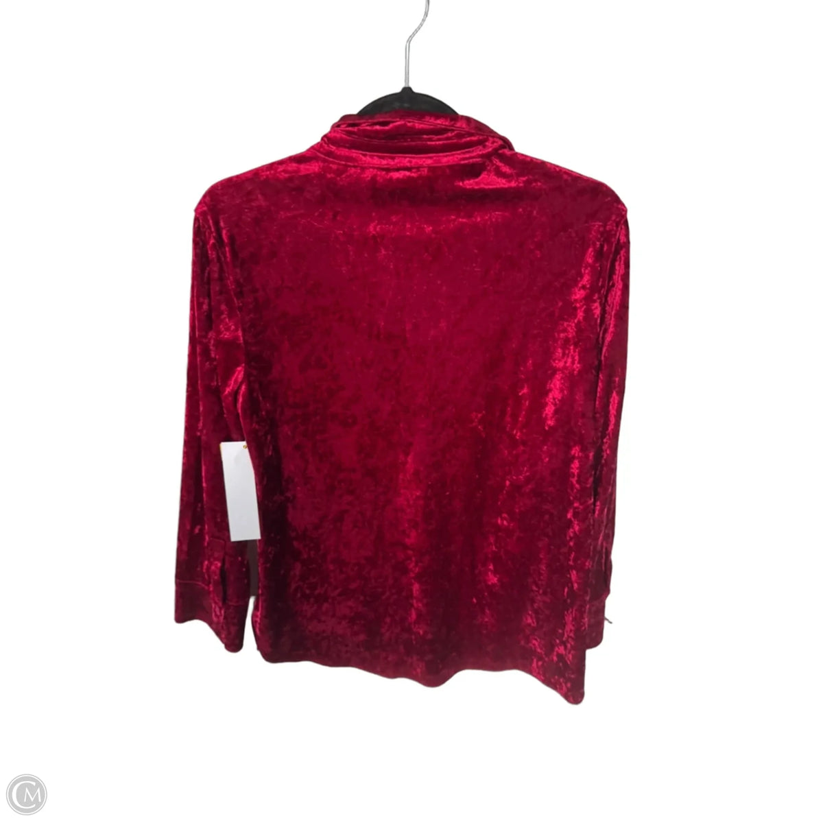 Top Long Sleeve By Multiples In Red, Size: M
