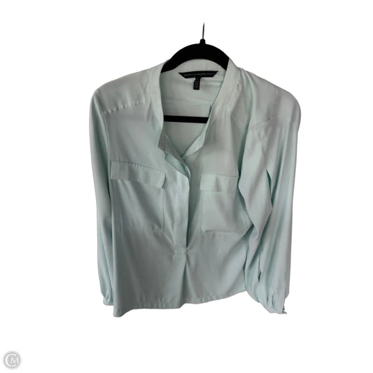 Top Long Sleeve By White House Black Market In Blue, Size: M