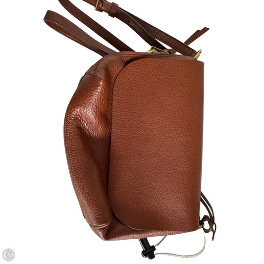 Crossbody Leather By Fossil, Size: Medium