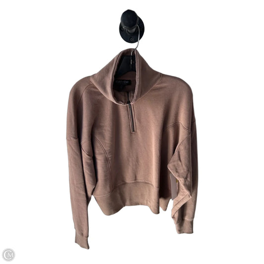 Sweatshirt Collar By Mac And Me In Tan, Size: S