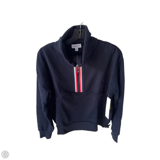Sweatshirt Collar By Evereve In Navy, Size: M