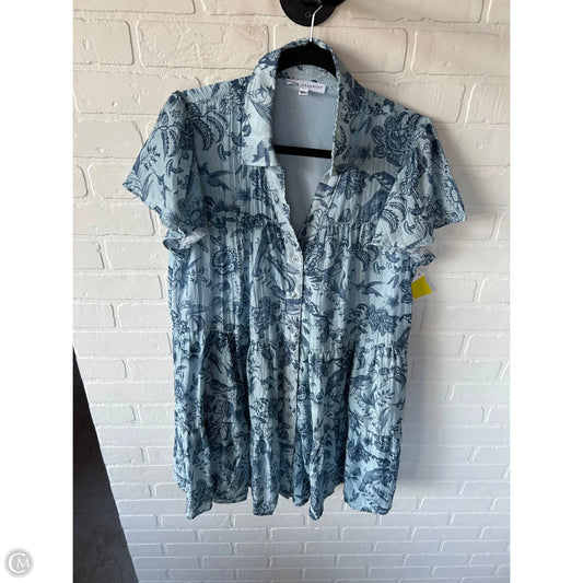 Dress Casual Short By Jane And Delancey In Blue, Size: L
