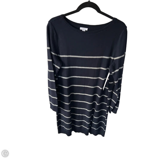 Dress Sweater By J. Jill In Navy, Size: M