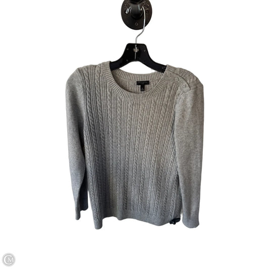 Sweater By Talbots In Grey, Size: Mp