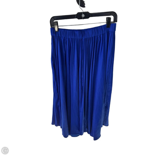 Skirt Midi By Anthropologie In Blue, Size: 8